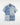 Khushi Camp Shirt in Engineering Tile Print Indigo